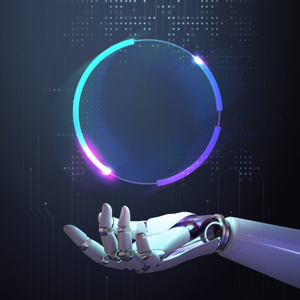 robotic-arm-holding-glowing-circle-on-circuit-boar-2026-01-07-23-42-09-utc