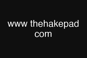 www thehakepad com